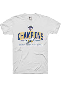 Summit Sportswear Kent State Golden Flashes White MAC 2026 Women's Indoor Track & Field Champions..