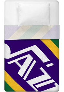 Utah Jazz Primary 60X80" Fleece Blanket - Black