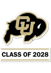 Colorado Buffaloes 3 Inch Class of 2028 Auto Decal - Black