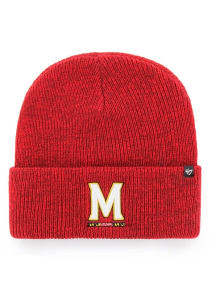 47 Maryland Terrapins Red Brain Freeze Mens Knit Hat