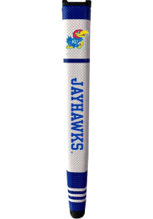 Kansas Jayhawks White Grip Stripe Putter Cover