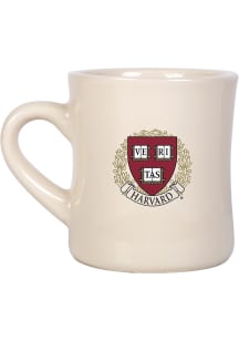 Harvard Crimson 12oz Diner Ceramic Mug - White
