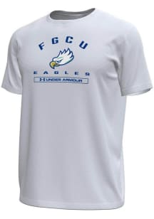 Under Armour Florida Gulf Coast Eagles White Name Tech Stretch Short Sleeve T Shirt
