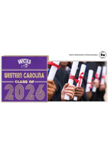 Western Carolina Class of 2026 Floating Picture Frame - Purple