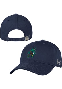 Under Armour Notre Dame Fighting Irish Football Mascot Adjustable Hat - Navy Blue