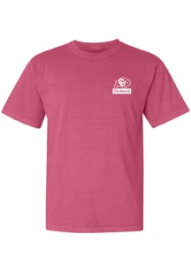 Summit Sportswear Colorado Buffaloes Womens Pink Pink Out Short Sleeve T-Shirt