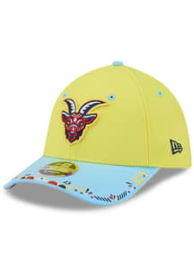 New Era South Bend Cubs Mens Yellow 2026 MiLB COPA 39THIRTY M Crown Flex Hat