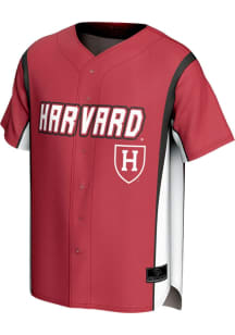 ProSphere Harvard Crimson Mens Crimson Rival Baseball Jersey