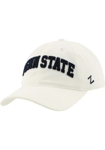 Zephyr Penn State Nittany Lions  Adjustable Hat - White