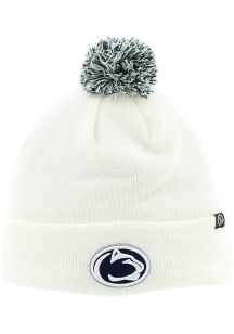 Zephyr Penn State Nittany Lions White  Mens Knit Hat