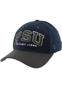 Zephyr Penn State Nittany Lions Mens Navy Blue  Flex Hat