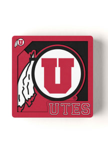 Utah Utes 3D Logo Magnet