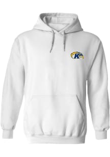 Vive La Fete Kent State Golden Flashes Womens White Impressions Hooded Sweatshirt