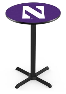 Northwestern Wildcats Cross Base Pub Table