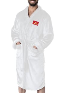Atlanta Hawks White #1 Dad Silk Touch Bathrobes