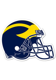 Michigan Wolverines Helmet Dizzler Stickers - Blue