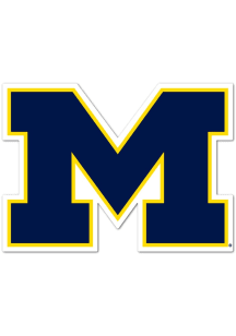 Michigan Wolverines 24" Auto Decal - Blue