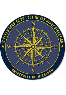 Michigan Wolverines Compass Stickers -