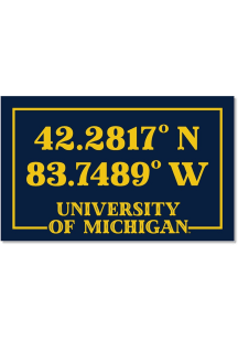 Michigan Wolverines Coordinates Stickers -