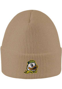 LogoFit Oregon Ducks White North Pole Mens Knit Hat