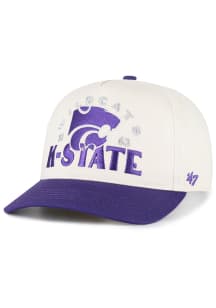 47 K-State Wildcats Arcitext Hitch RF Adjustable Hat - Natural