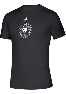 Adidas Loyola Ramblers Black Heat Seal Creator Short Sleeve T Shirt