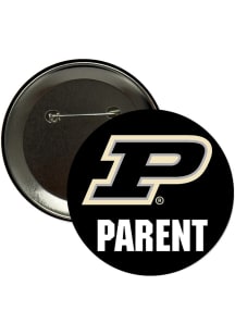 Purdue Boilermakers 3" Parent Button - Black
