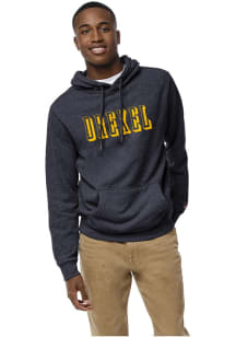 Drexel Dragons Mens Navy Blue Heritage Long Sleeve Hoodie