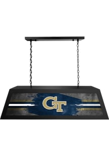 GA Tech Yellow Jackets Long Black Billiard Lamp