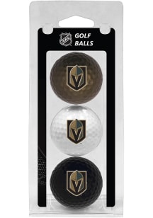 Vegas Golden Knights 3 Pack Golf Balls