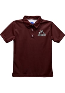 Vive La Fete New Mexico State Aggies Youth Crimson Team Short Sleeve Polo Shirt
