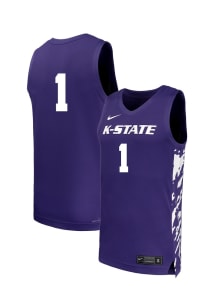 Nike K-State Wildcats Purple NIL Name And Number Jersey