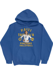Haiti Tautua’a Pitt Panthers Mens Blue Glory Hoodie Player Hood