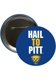 Pitt Panthers 3" Hail to Pitt Button - Blue