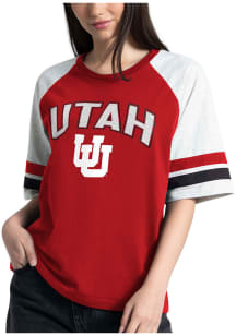 Utah Utes Womens Red Last Chance Short Sleeve T-Shirt