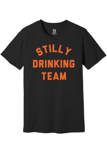 Summit Sportswear Stillwater Black Drinking Team Short Sleeve Fashion T Shirt