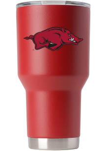 Arkansas Razorbacks Team Logo 30oz Stainless Steel Tumbler - Red