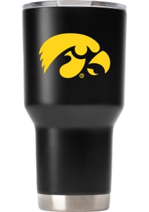 Iowa Hawkeyes Team Logo 30oz Stainless Steel Tumbler - Black