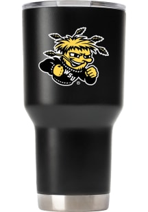 Wichita State Shockers Team Logo 30oz Stainless Steel Tumbler - Black