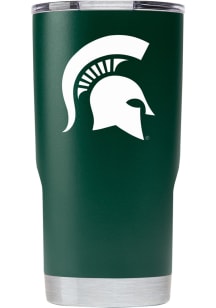 Michigan State Spartans Team Logo 20 oz Stainless Steel Tumbler - Green