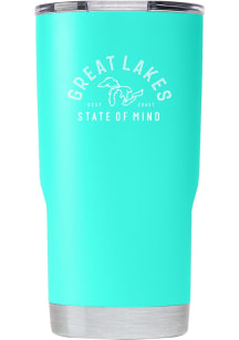 Michigan Great Lakes State of Mind 20oz Stainless Steel Tumbler - Teal