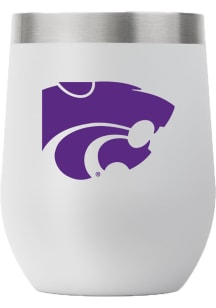 K-State Wildcats Team Logo 12oz Stemless Wine Stainless Steel Stemless - Grey