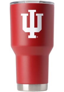 Indiana Hoosiers Team Logo 30oz Stainless Steel Tumbler - Red