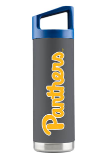 Pitt Panthers 16 oz Bottle Stainless Steel Bottle - Grey