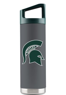 Michigan State Spartans 16 oz Bottle Stainless Steel Bottle - Grey