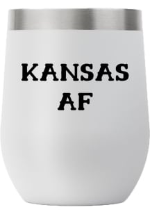 Kansas State Wordmark 12oz. Stemless Stainless Steel Stemless - Grey