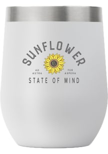 Kansas State 12oz Stemless Stainless Steel Stemless - Grey