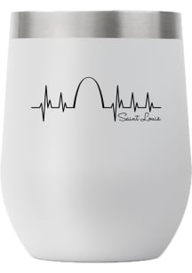St Louis City 12oz Stemless Stainless Steel Stemless - Grey