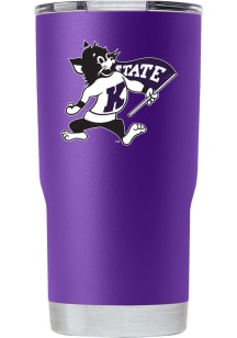 K-State Wildcats 20oz Willie Logo Stainless Steel Tumbler - Purple