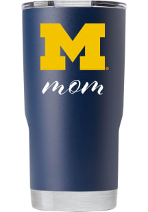 Michigan Wolverines Team Logo 20oz Stainless Steel Tumbler - Blue
